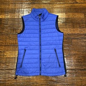 Blue Women's Quilted Vest